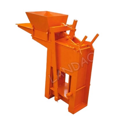 Small Business Manual Makiga Interlocking Clay Block Making Machine Price