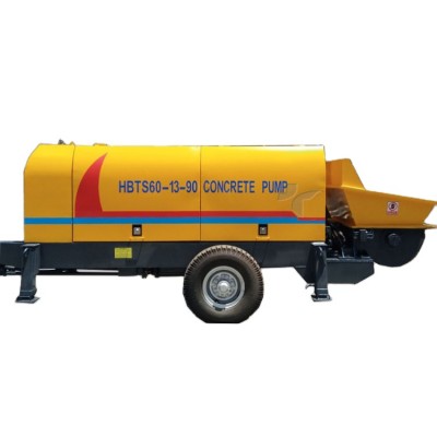 Diesel Small Trailer Lightweight Driven Concrete Pump For Sale