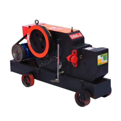 high speed iron steel flat bar 32mm rebar cutting machine