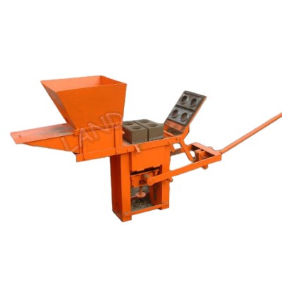 Manual Clay Soil Mud Earth Interlocking Brick Making Machine