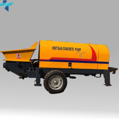 Small Mortar Pumping Machine Hydraulic Diesel Concrete Pump For Sale In uae