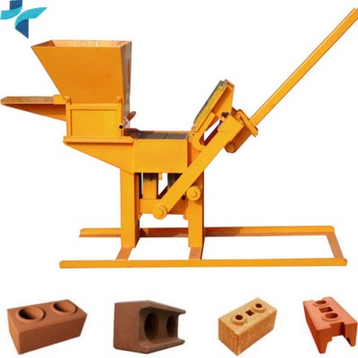 China Manual Interlocking Clay Brick Making Machine Sale in Kenya