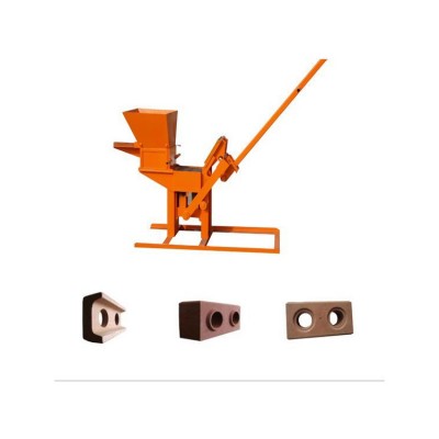 Small Building  brick press machine manual mud brick machine