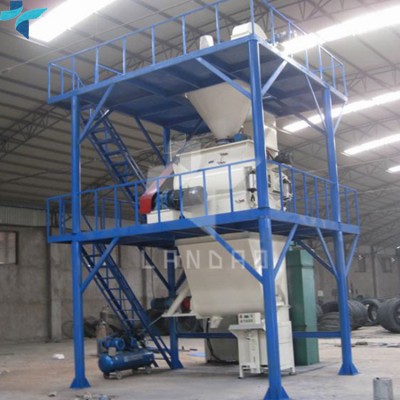 Industrial automatic cement batching blending plant for mixing cement and sand