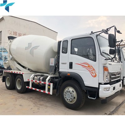 Truck Mixer Drum Roller 8m3 Concrete Mixture Truck With Control Box