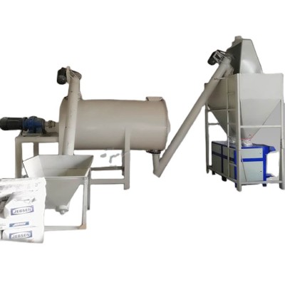 Small Business Simple Price Ceramic Tile Adhesive Mixing Mortar Manufacturing Making Machine