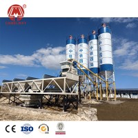 50 m3 / h mini concrete batching plant for in Myanmar machine